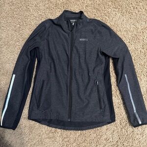 NOBULL Charcoal Full-Zip Jacket